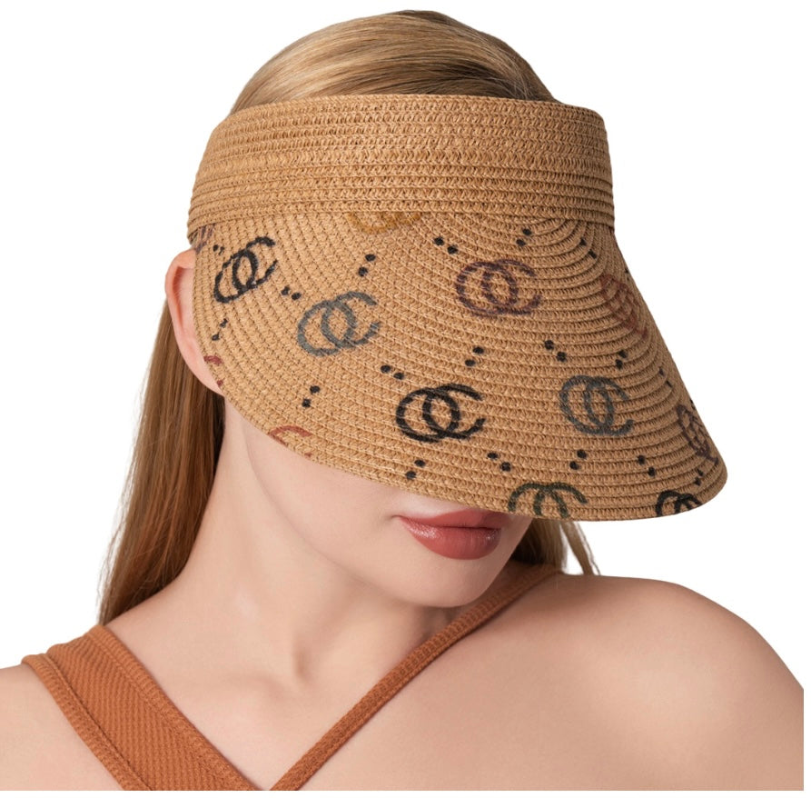 Straw Sun Visor